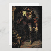 Typ Fawkes: Rebellion Gunpulver Plot & Verrat Einladung (Vorne/Hinten)