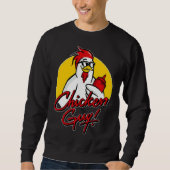 Typ Fieri Hühnerhähnchen Typ Typ Fieri Chick Sweatshirt (Vorderseite)