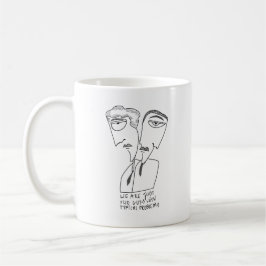 Typ Freunde Geschenk neo Tee trinken Kaffeetasse