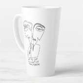 Typ Freunde Geschenk neo trinken Milchtasse (Linke Ecke)
