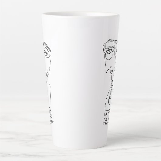 Typ Freunde Geschenk neo trinken Milchtasse (Vorderseite)