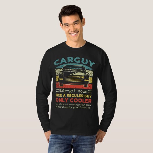 Typ für den Funny Engineer Mechanic Car - Klassisc T-Shirt (Vorne ganz)