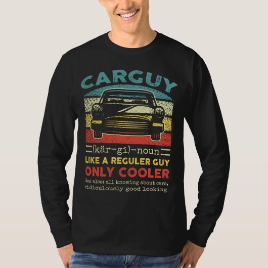 Typ für den Funny Engineer Mechanic Car - Klassisc T-Shirt (Vorderseite)