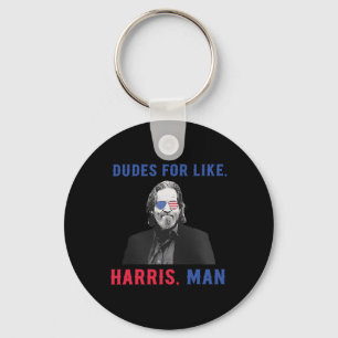 Typ für den Präsidenten wie Harris Kamala Harris Schlüsselanhänger