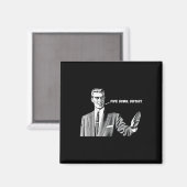 Typ für die Abblendlichtkorrektur Meme 2025 Magnet (Vorderseite/Rückseite)