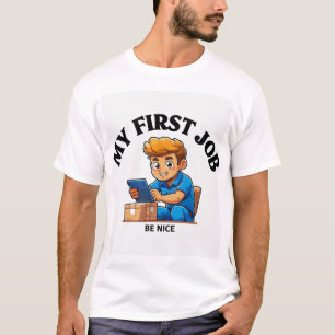 Typ für die erste Auftragsausgabe T-Shirt