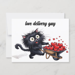 Typ für die Liebe Postkarte