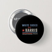 Typ für Harris Harris Waltz 2024 Wahl Kamala Button (Vorne & Hinten)