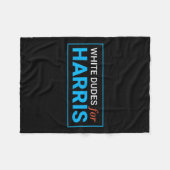 Typ für Harris Harris Waltz 2024 Wahl Kamala Fleecedecke (Vorderseite (Horizontal))