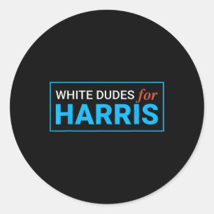 Typ für Harris Harris Waltz 2024 Wahl Kamala Runder Aufkleber
