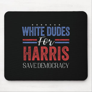 Typ für Harris Rettete Demokratie-Retro-Präsident  Mousepad