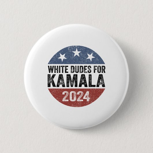 Typ für Kamala Harris 2024 Retro Button-Wahl Button (Vorderseite)