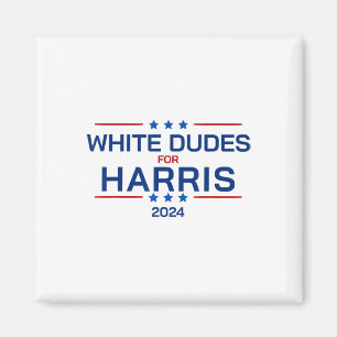 Typ für Kamala Harris 2024 Retro Button-Wahl Magnet