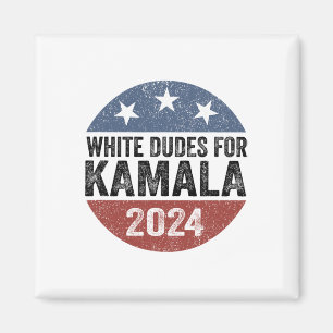 Typ für Kamala Harris 2024 Retro Button-Wahl Magnet