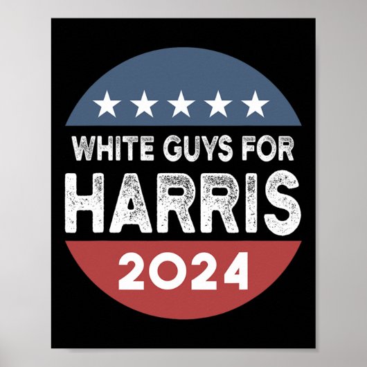 Typ für Kamala Harris Poster (Vorne)
