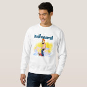 Typ für Skateboarden (leicht) Sweatshirt (Vorne ganz)