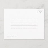 Typ Grad Grunge Foto Open House Einladung (Rückseite)