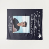 Typ Grad Modernes Graduiertenstudio Custom Foto Be Wandteppich (Vorderseite (Horizontal))