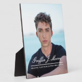 Typ Grad Modernes Graduiertenstudio Foto Plaque Fotoplatte (Seite)