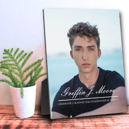 Typ Grad Modernes Graduiertenstudio Foto Plaque Fotoplatte