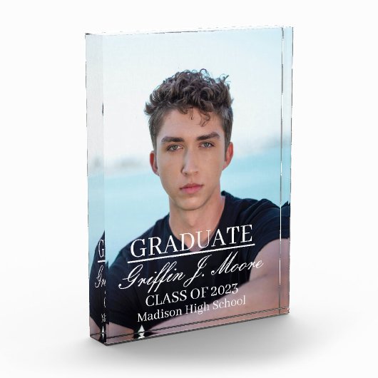 Typ Grad Modernes Graduiertenstudio Fotoblock (Links)