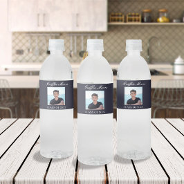 Typ Grad Modernes Graduiertenstudio Maßgeschneider Wasserflaschenetikett
