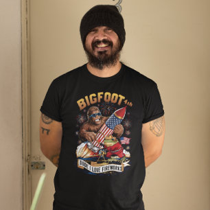 TYP I LIEBE FIREWORKS Bigfoots T-Shirt
