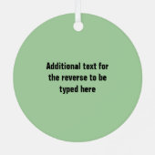 Typ im Fischfang - Angeln mit Fischen online - jed Ornament Aus Metall (Rückseite)