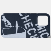 TYP IN HOODIE BERICHTERSTATTUNG AUF DEM BIZ-KARO Case-Mate iPhone HÜLLE (Rückseite (Horizontal))