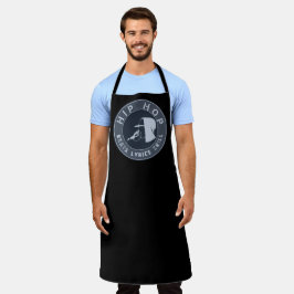 TYP IN HOODIE BERICHTERSTATTUNG AUF DER BIZ-Hip Ho Schürze