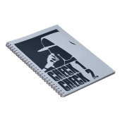 TYP IN HOODIE BERICHTERSTATTUNG ÜBER DAS BIZ NOTIZBLOCK (Rechte Seite)