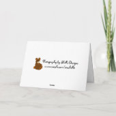 Typ ist es Ihr Geburtstag! Karte (Rückseite)