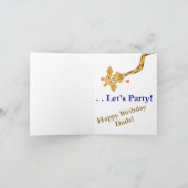 Typ, ist es Ihr Geburtstag! Karte (Innenseite)