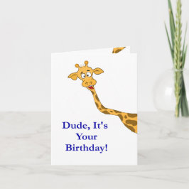 Typ, ist es Ihr Geburtstag! Karte