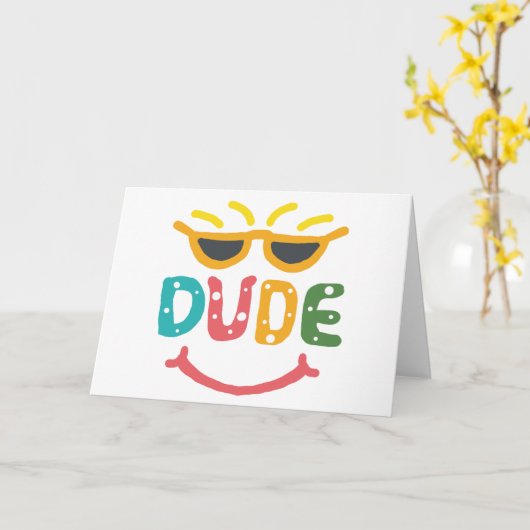 Typ Karte (Gelbe Blume)