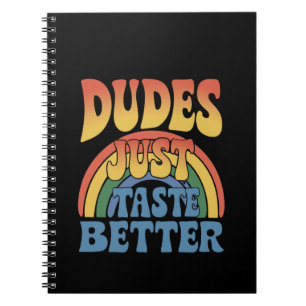 Typ kosten einfach einen besseren Regenbogen Gay P Notizblock