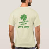 Typ Lucky Charm, St. Paddy's Day T Shirt! T-Shirt (Rückseite)