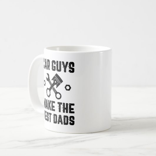Typ machen die besten Vater Kaffeetasse (Vorderseite Links)