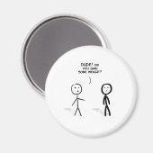 Typ mit Fettstift Magnet (Vorderseite/Rückseite)