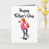 Typ mit großen Geschichten zu erzählen! Der glückl Karte (Gelbe Blume)