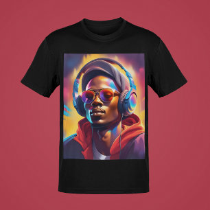 Typ Musikportrait Cool Swag Young Typ Style T-Shirt