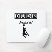 Typ Nails It Ller Sketll Mousepad (Mit Mouse)