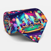 Typ Poker spielen Krawatte (Gerollt)