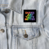 Typ probieren einfach bessere Rainbow Gay Pride LG Button (Beispiel)