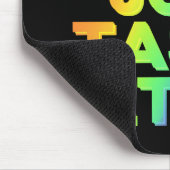 Typ probieren einfach bessere Rainbow Gay Pride LG Mousepad (Ecke)