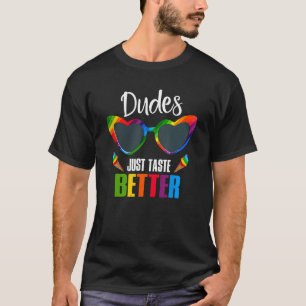 Typ probieren einfach besseren Gay Pride Monat LGB T-Shirt