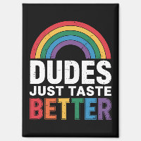 Typ probieren einfach ein LGBTQ-Geschenk für Gay P