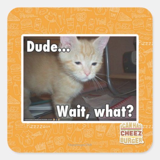 Typ Quadratischer Aufkleber (Vorderseite)