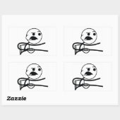 Typ Rechteckiger Aufkleber (Blatt)