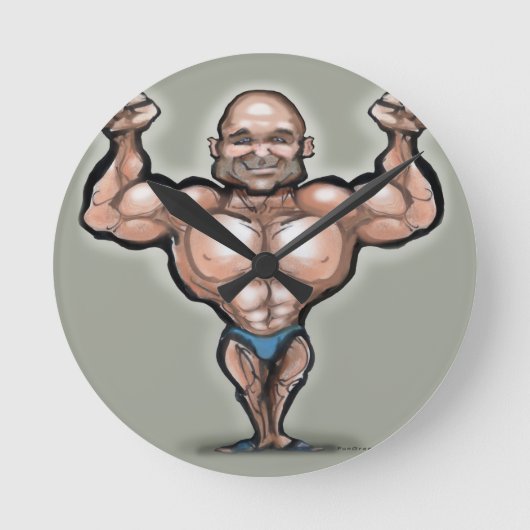 Typ Runde Wanduhr (Vorderseite)